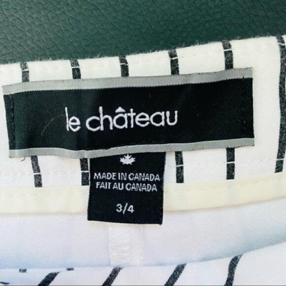 LE Chateau Striped Ankle Pants - Picture 6 of 9